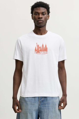 T-shirt en coton biologique - Blanc