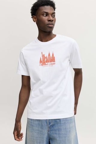 T-shirt en coton biologique - Blanc