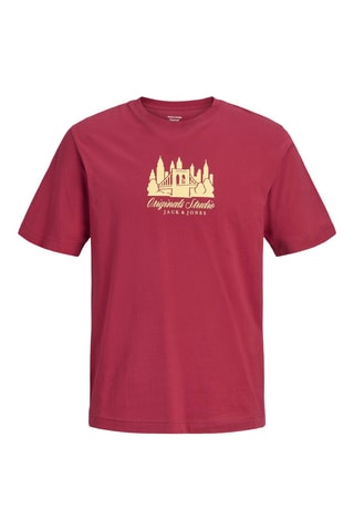 T-shirt en coton biologique - Rouge
