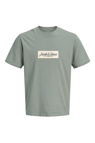 T-shirt en coton biologique - Vert sauge