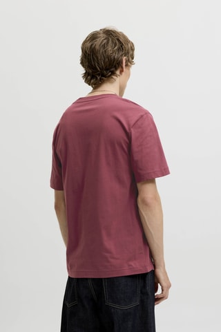 T-shirt en coton biologique - Bordeaux