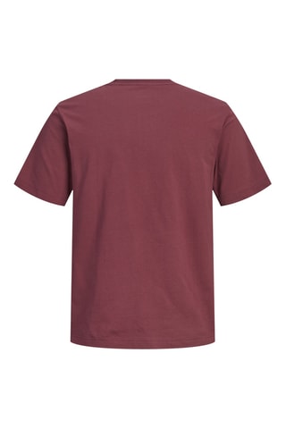 T-shirt en coton biologique - Bordeaux