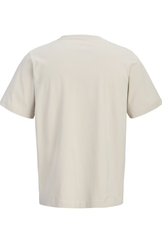 T-shirt en coton biologique - Beige
