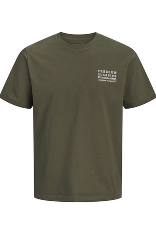 T-shirt en coton biologique - Kaki