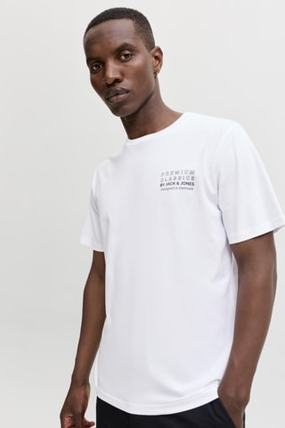 T-shirt en coton biologique - Blanc