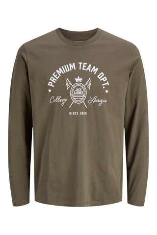T-shirt en coton biologique - Kaki