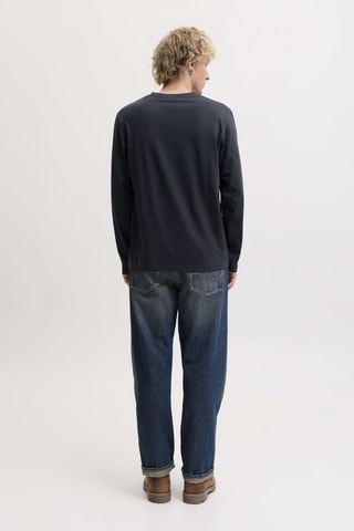 T-shirt en coton biologique - Bleu nuit