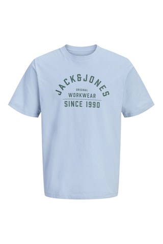 T-shirt en coton biologique - Bleu clair