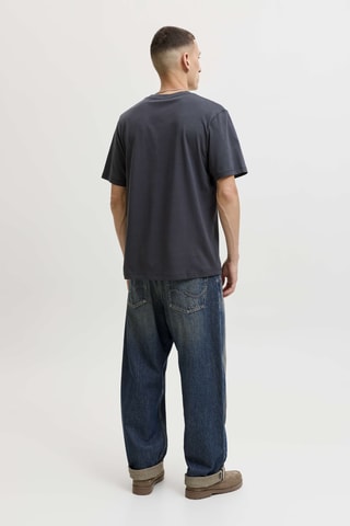 T-shirt en coton biologique - Bleu marine