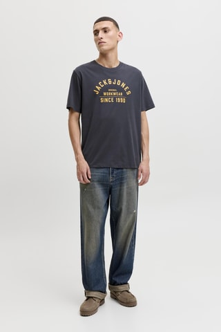 T-shirt en coton biologique - Bleu marine