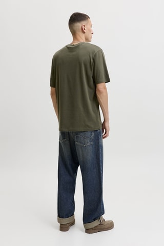 T-shirt en coton biologique - Kaki