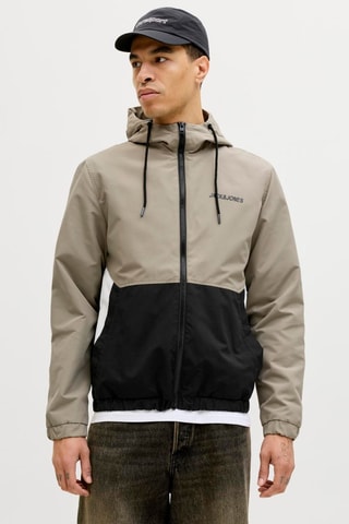 Veste réversible à capuche - Noir
