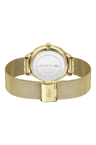 Montre à quartz en plaqué or fin jaune ionique