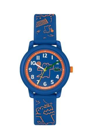 Montre à quartz en silicone - Bleu