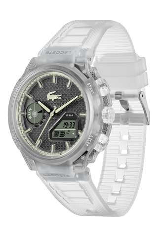 Montre à quartz en silicone - Blanc - Chronomètre