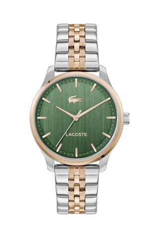 Montre à quartz en acier - Doré et argenté
