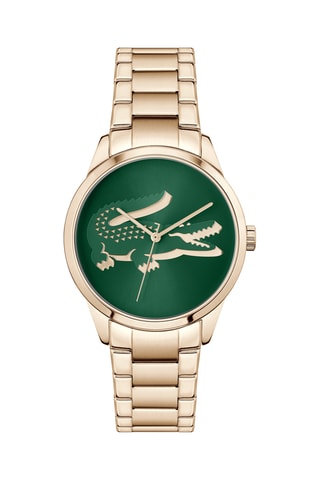 Montre à quartz en acier - Doré