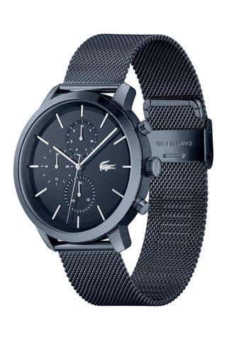 Montre à quartz en acier - Noir