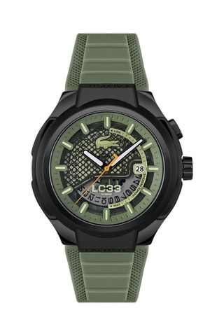 Montre automatique en silicone - Vert et noir