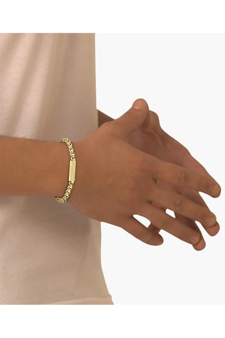 Bracelet en plaqué or jaune