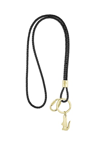 Collier en cuir - Doré à l'or jaune