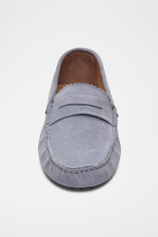 Mocassins en nubuck Lew - Gris