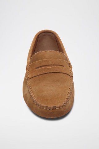 Mocassins en nubuck Wales - Marron