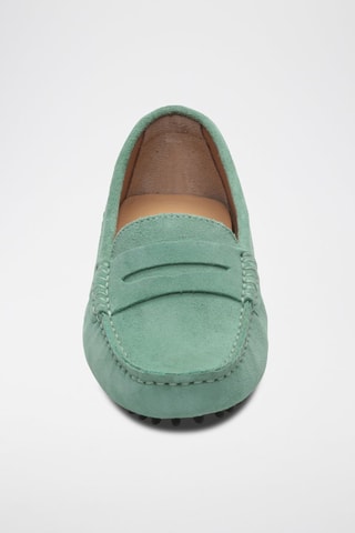 Mocassins en nubuck Thandie - Vert