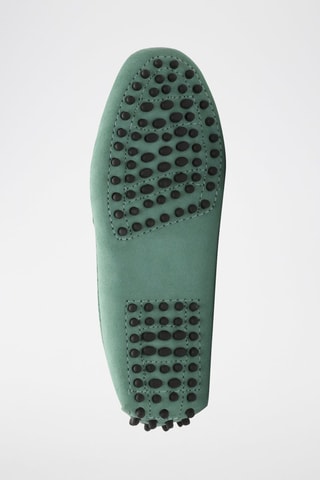Mocassins en nubuck Thandie - Vert