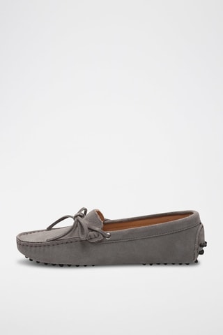 Mocassins en nubuck Newton - Gris