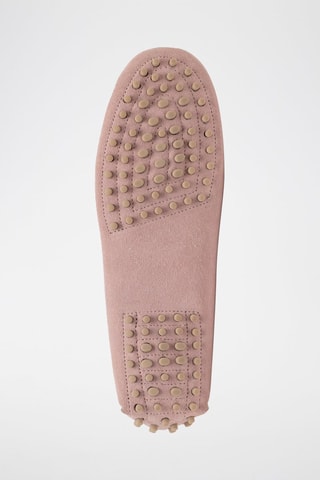 Mocassins en nubuck Thandie - Rose