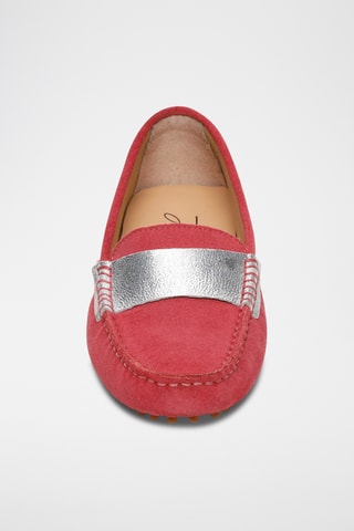 Mocassins en nubuck Meloa - Rouge