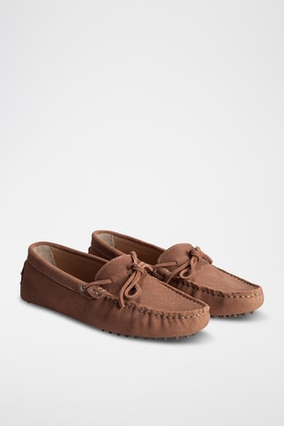 Mocassins en nubuck Newton - Beige
