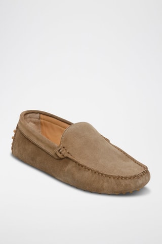 Mocassins en nubuck Colin - Marron