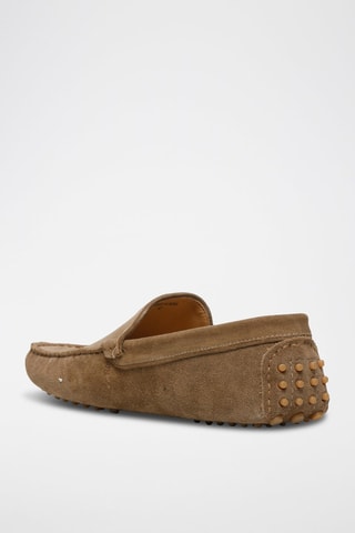 Mocassins en nubuck Colin - Marron