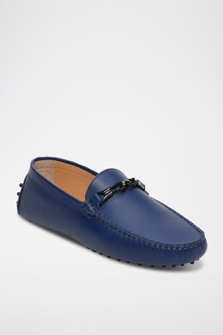 Mocassins en cuir Jace - Bleu