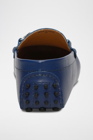 Mocassins en cuir Jace - Bleu