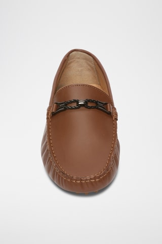 Mocassins en cuir nappa Jace - Camel