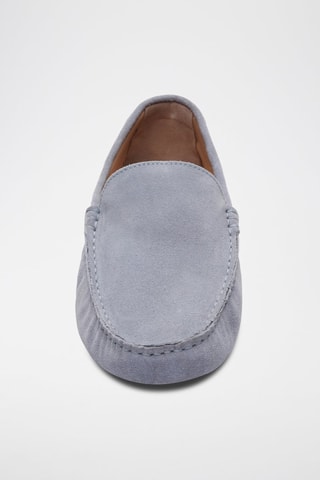 Mocassins en nubuck Lenny - Bleu