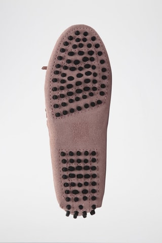 Mocassins en nubuck Newton - Rose