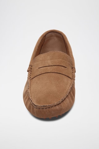 Mocassins en nubuck Cole - Marron