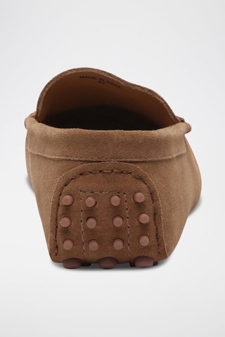 Mocassins en nubuck Cole - Marron