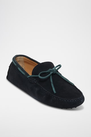 Mocassins en cuir Cornwall - Bleu