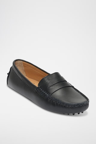 Mocassins en cuir Deira - Bleu