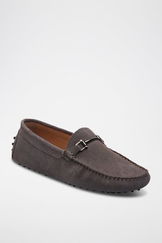 Mocassins en nubuck Luke - Gris