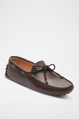 Mocassins en cuir York - Marron