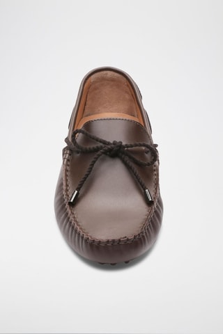 Mocassins en cuir York - Marron