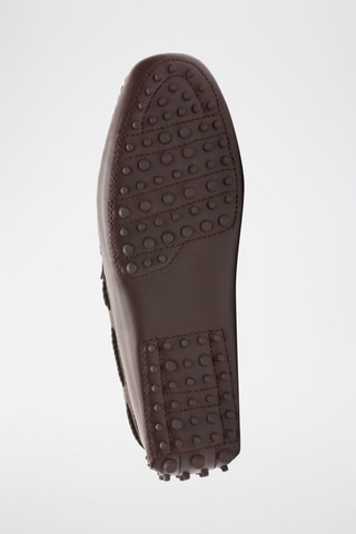 Mocassins en cuir York - Marron