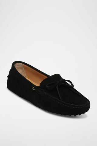 Mocassins en nubuck Newton - Noir