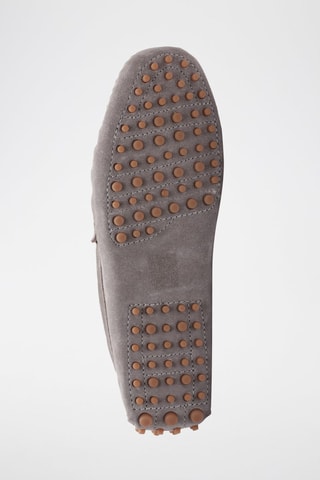 Mocassins en nubuck Cambridge - Gris